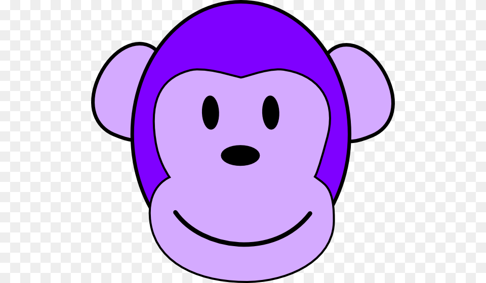 Cartoon Monkey Head, Purple, Ammunition, Grenade, Weapon Png
