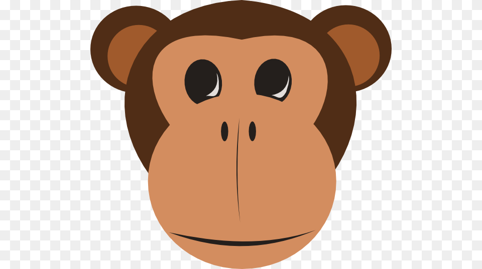 Cartoon Monkey Head Royalty Vector Image, Animal, Mammal, Wildlife, Ape Free Png