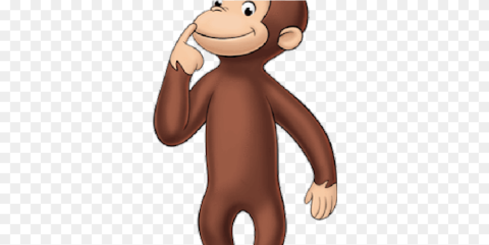 Cartoon Monkey Photos Curious George Background, Baby, Person, Animal, Wildlife Free Png