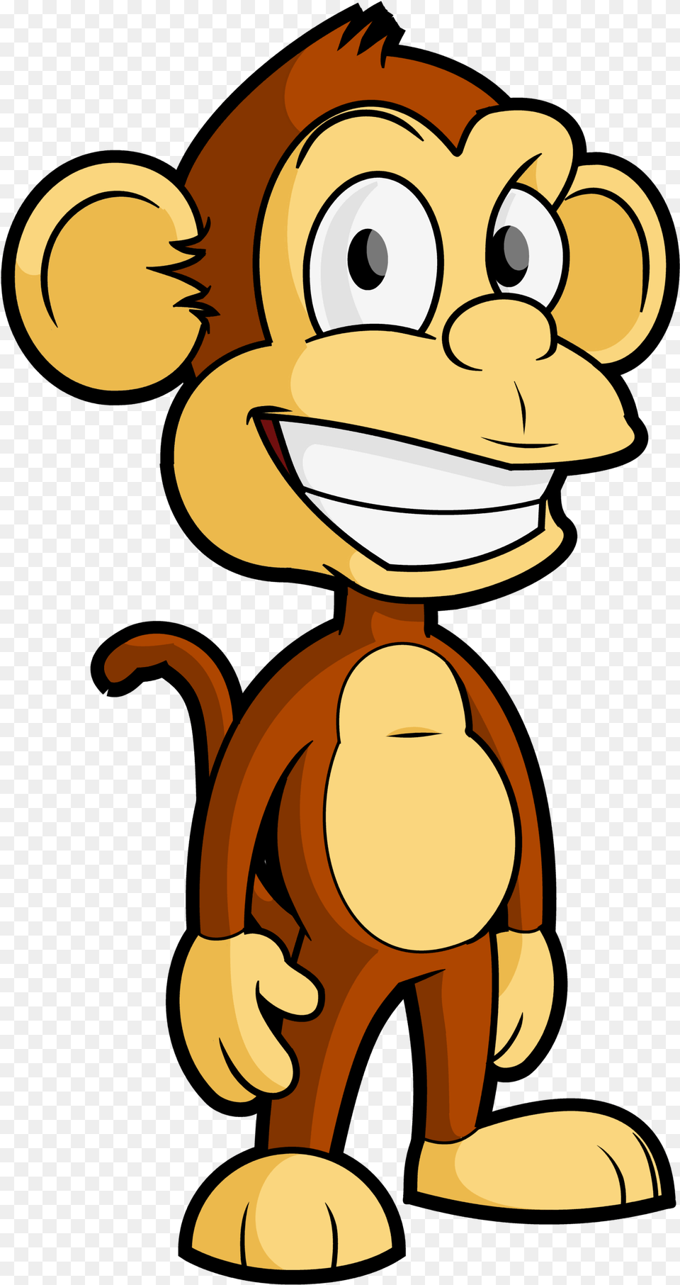 Cartoon Monkey Vector Clip Art, Baby, Person Png Image