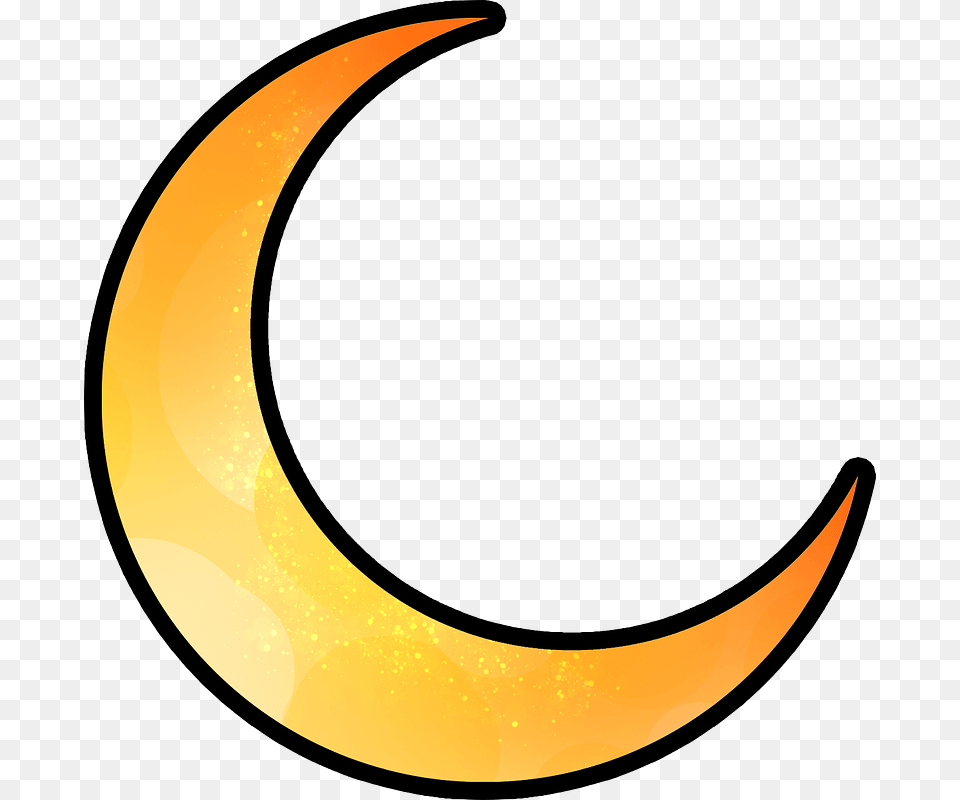 Cartoon Moon Clipart, Astronomy, Nature, Night, Outdoors Free Png Download