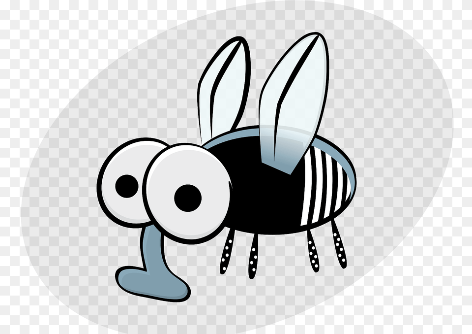 Cartoon Mosquito Clipart, Cutlery, Fork, Animal, Bee Free Png Download