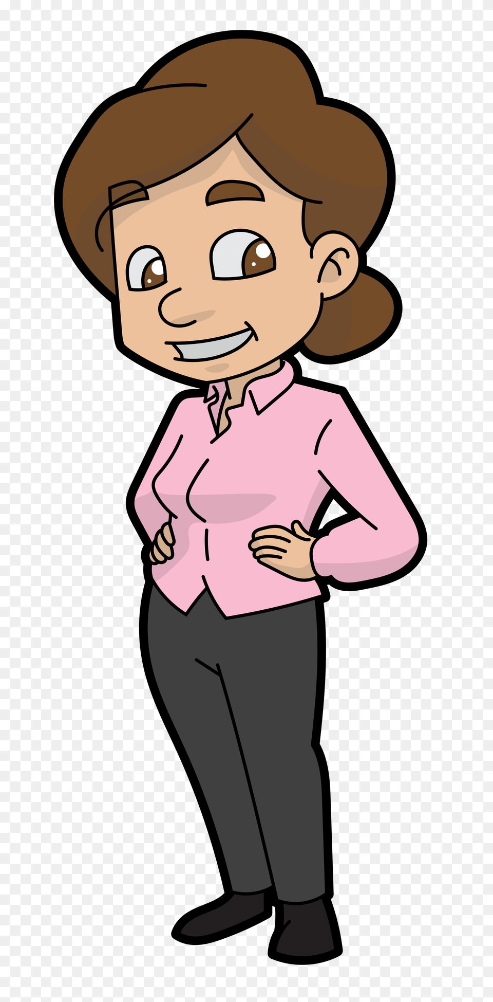 Cartoon Mother Clipart Mother Clipart, Person, Face, Head Png