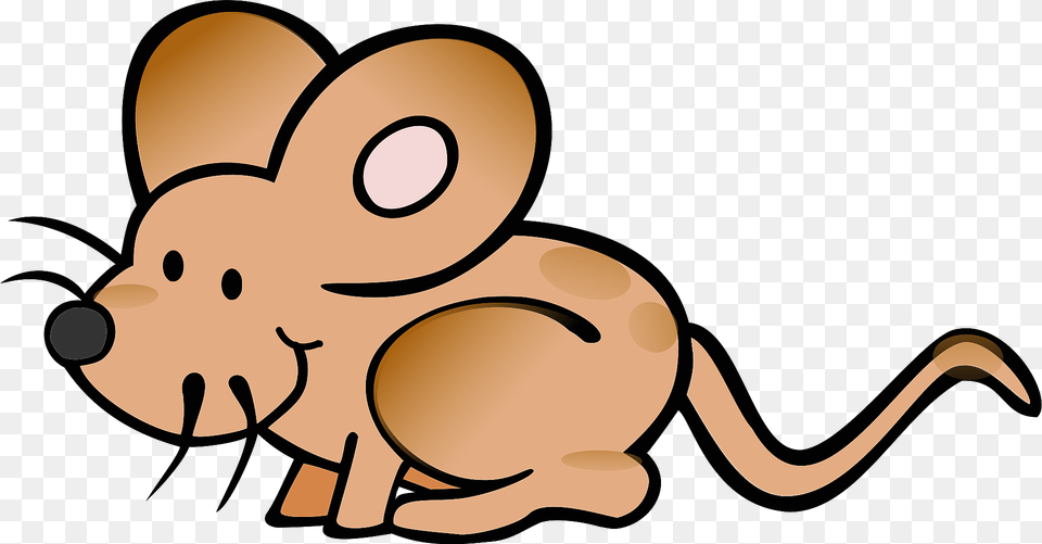 Cartoon Mouse Clipart, Animal, Mammal, Fish, Sea Life Png Image