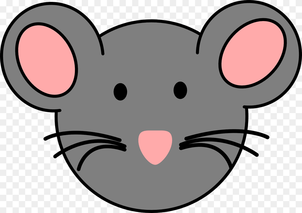 Cartoon Mouse Face Clipart, Animal, Mammal, Ball, Basketball Free Transparent Png