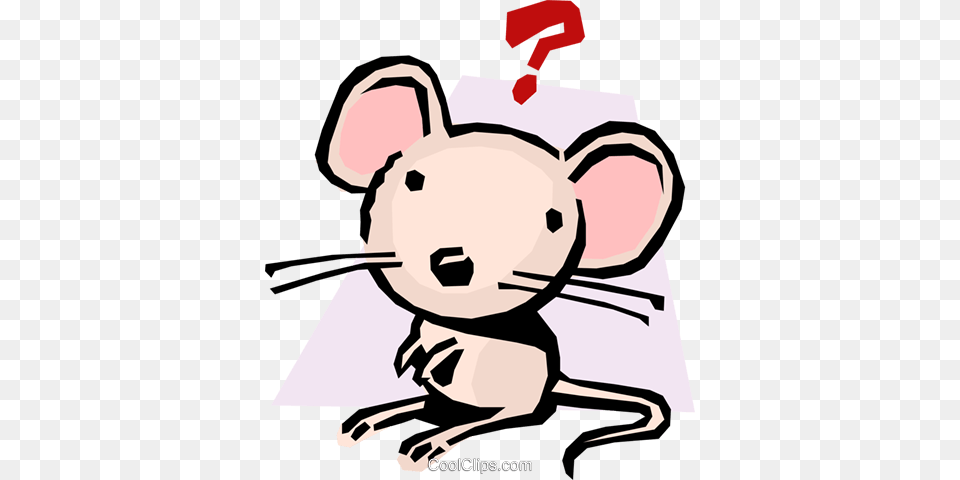 Cartoon Mouse Royalty Vector Clip Art Illustration, Face, Head, Person, Baby Png Image