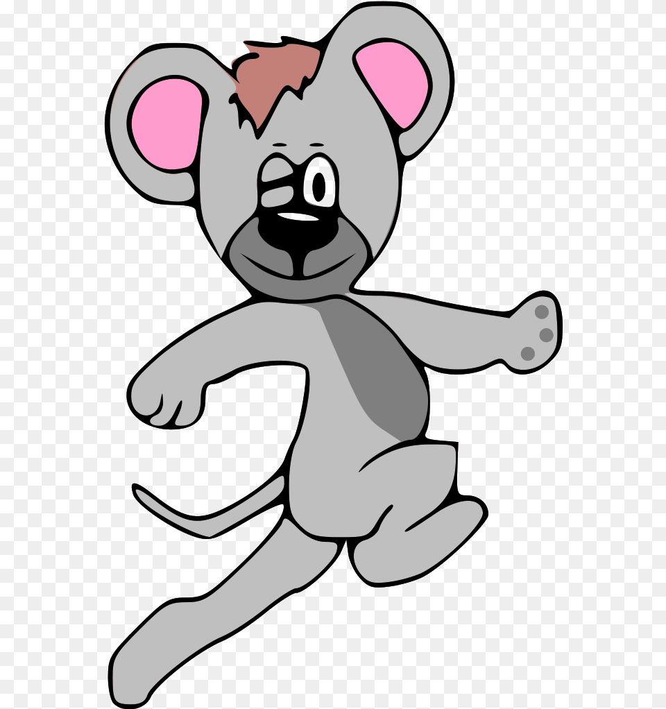 Cartoon Mouse Running Svg Clip Art Cartoon Mouse Running, Baby, Person Free Png Download