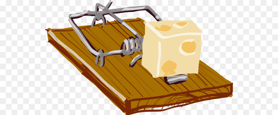 Cartoon Mouse Trap, Wood Free Png Download