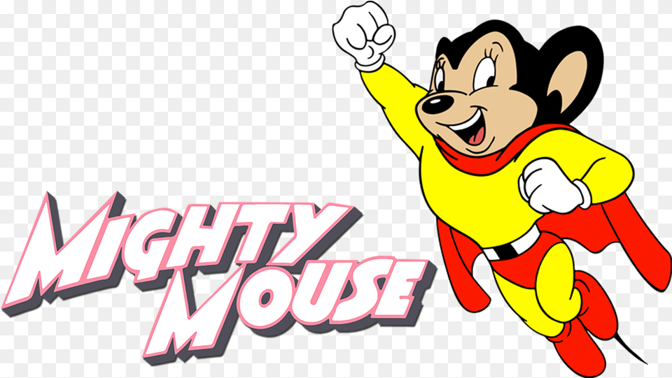 Cartoon Mouse With A Cape, Baby, Person Free Png