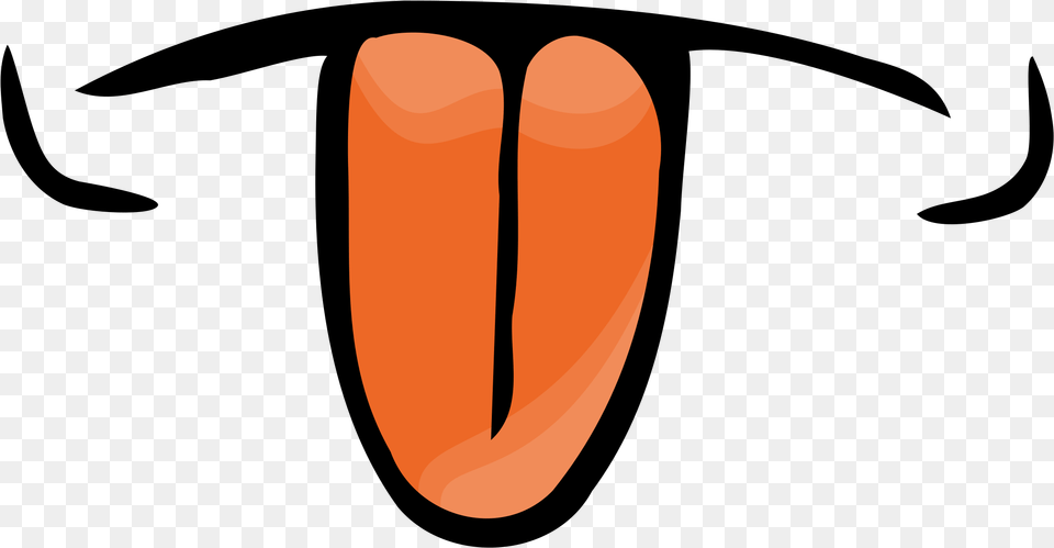 Cartoon Mouth Tongue Stick Out Tongue, Vegetable, Carrot, Food, Produce Png Image