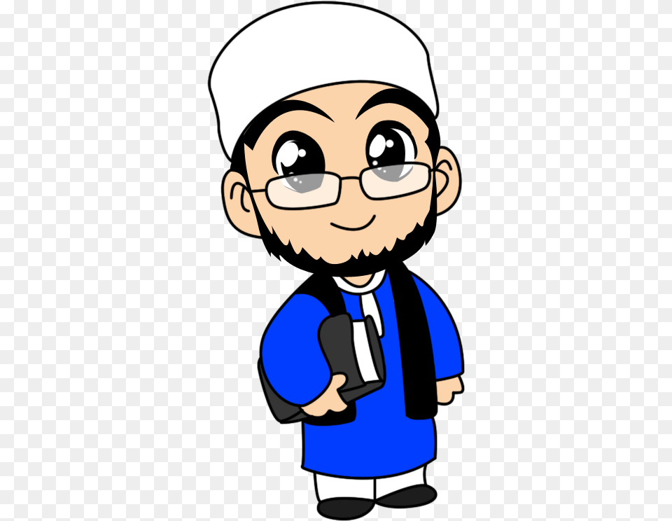 Cartoon Muslim Animation Clip Art Animation Download Muslim Cartoon, Baby, Person, Book, Comics Free Transparent Png