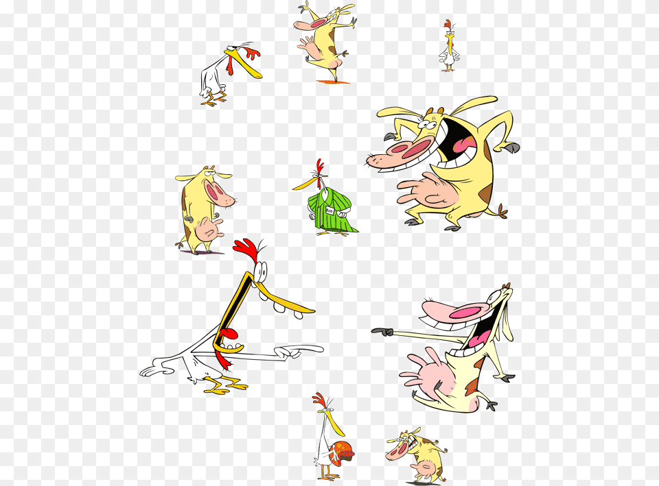 Cartoon Network Cow And Chicken Characters, Publication, Comics, Book, Baby Free Transparent Png