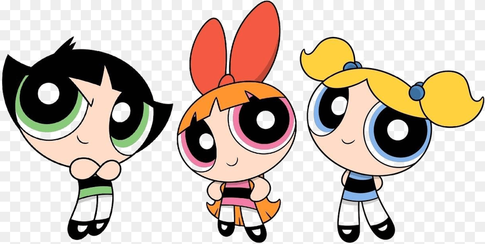 Cartoon Network Image Background Powerpuff Girl Then And Now, Baby, Person, Face, Head Png