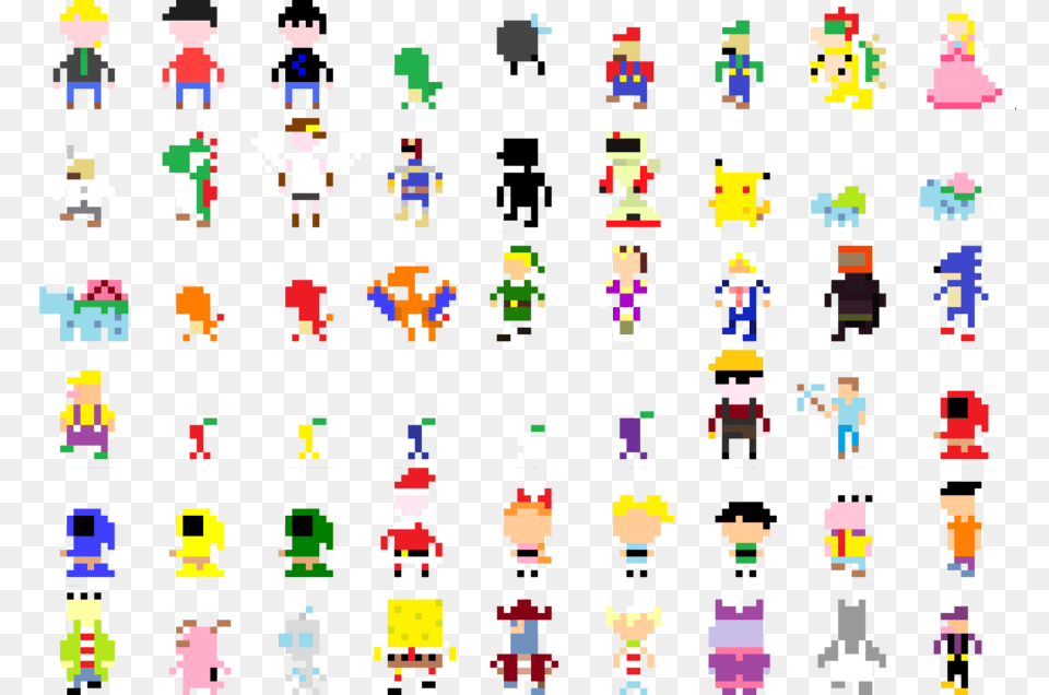 Cartoon Network Pixel Art, Person Png