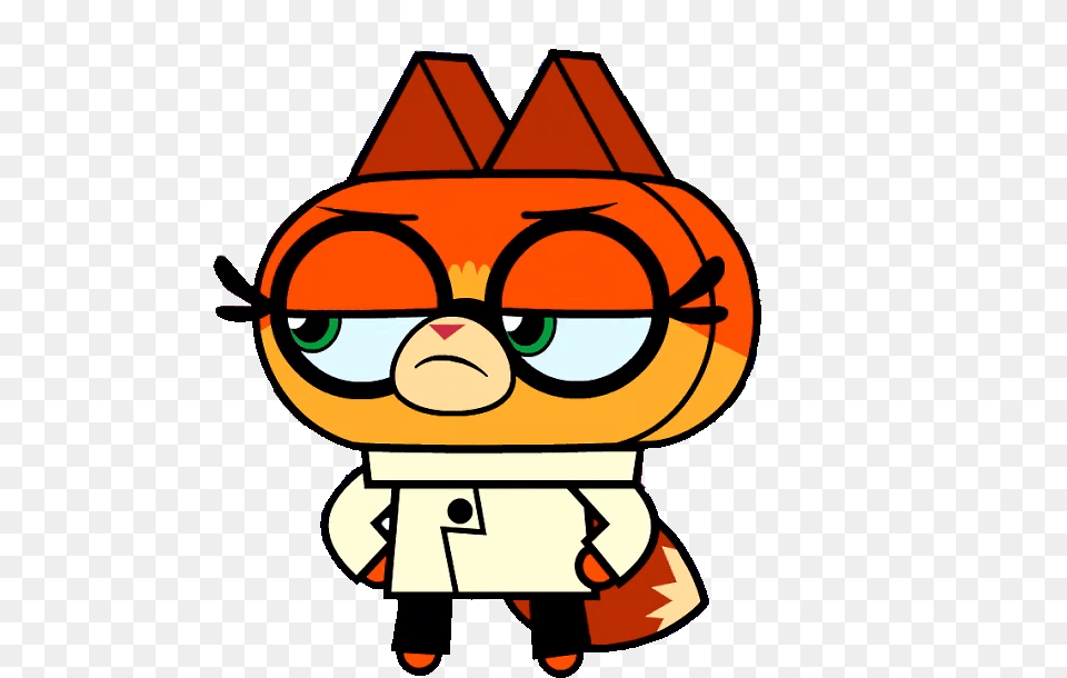 Cartoon Network Unikitty Dr Fox, Baby, Person Free Png Download