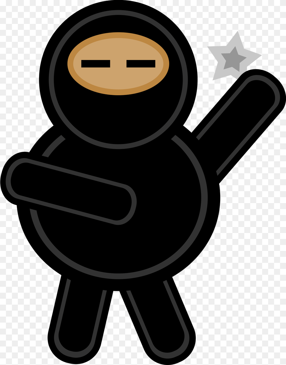 Cartoon Ninja Background, Person, Dynamite, Weapon, Symbol Free Png