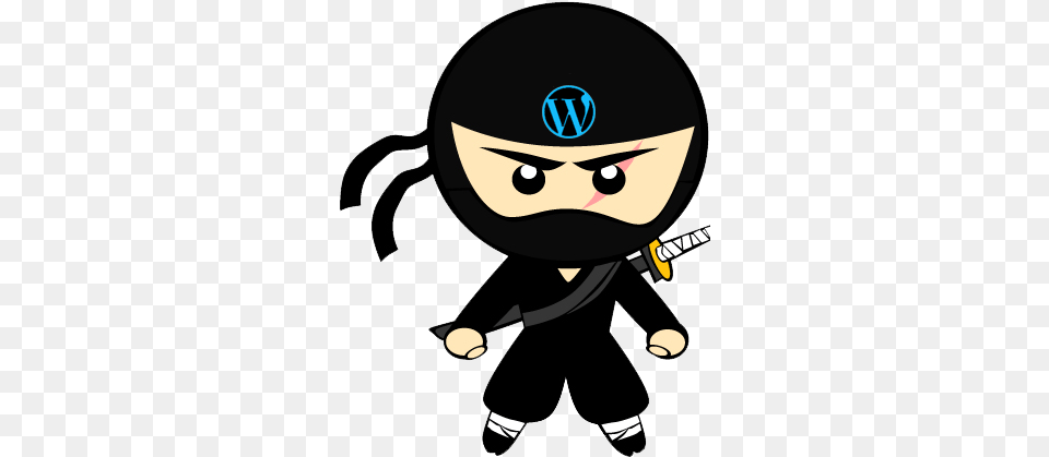 Cartoon Ninja Transparent Clipart Ninja, Person, Book, Comics, Publication Free Png