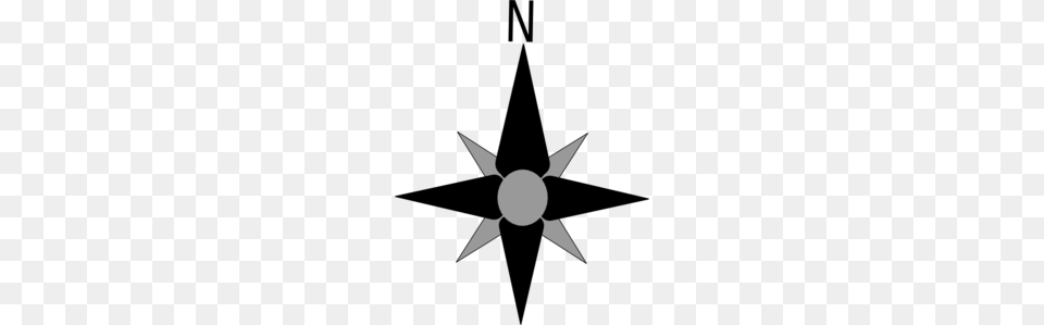 Cartoon North South East West Compass Clipart, Symbol, Star Symbol Png Image
