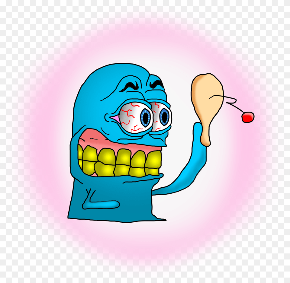 Cartoon Nose Head Foster39s Home For Imaginary Friends Blue, Cutlery, Spoon, Baby, Person Png