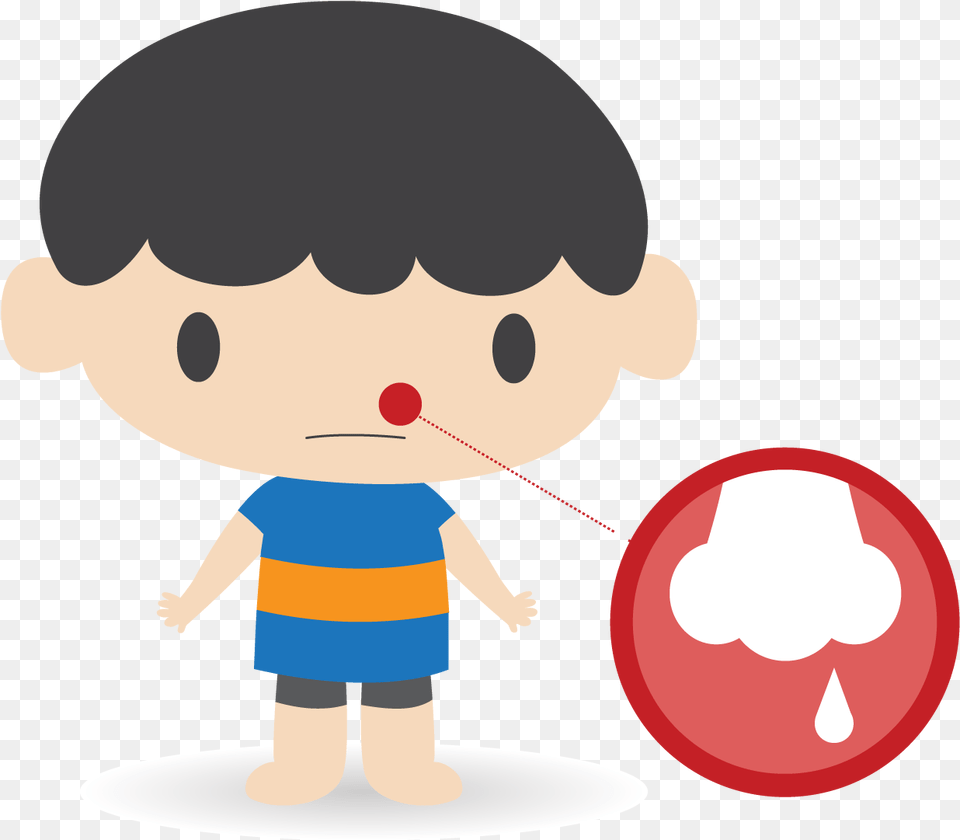 Cartoon Nose Nose Bleed Clipart, Baby, Person Free Transparent Png