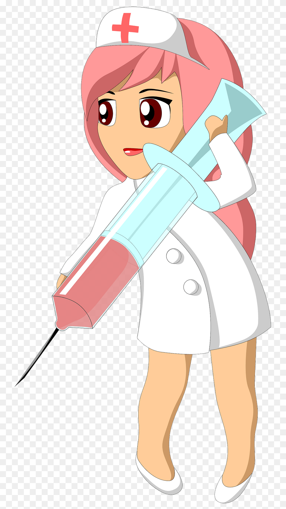 Cartoon Nurse Clipart, Baby, Person, Clothing, Coat Free Transparent Png
