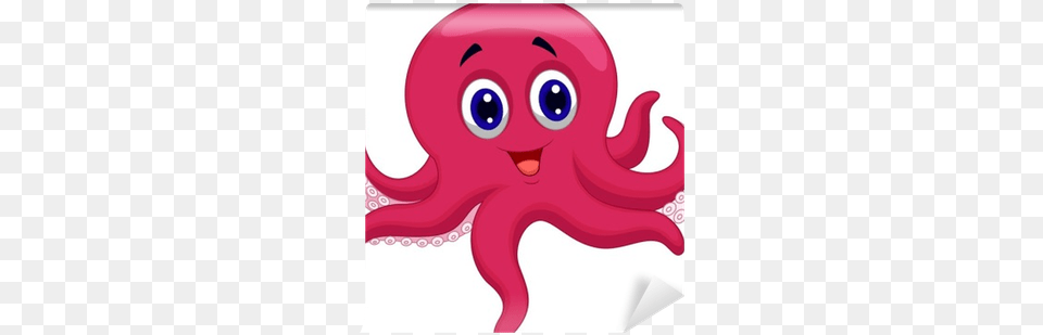Cartoon Octopus, Animal, Sea Life, Invertebrate, Bear Free Transparent Png