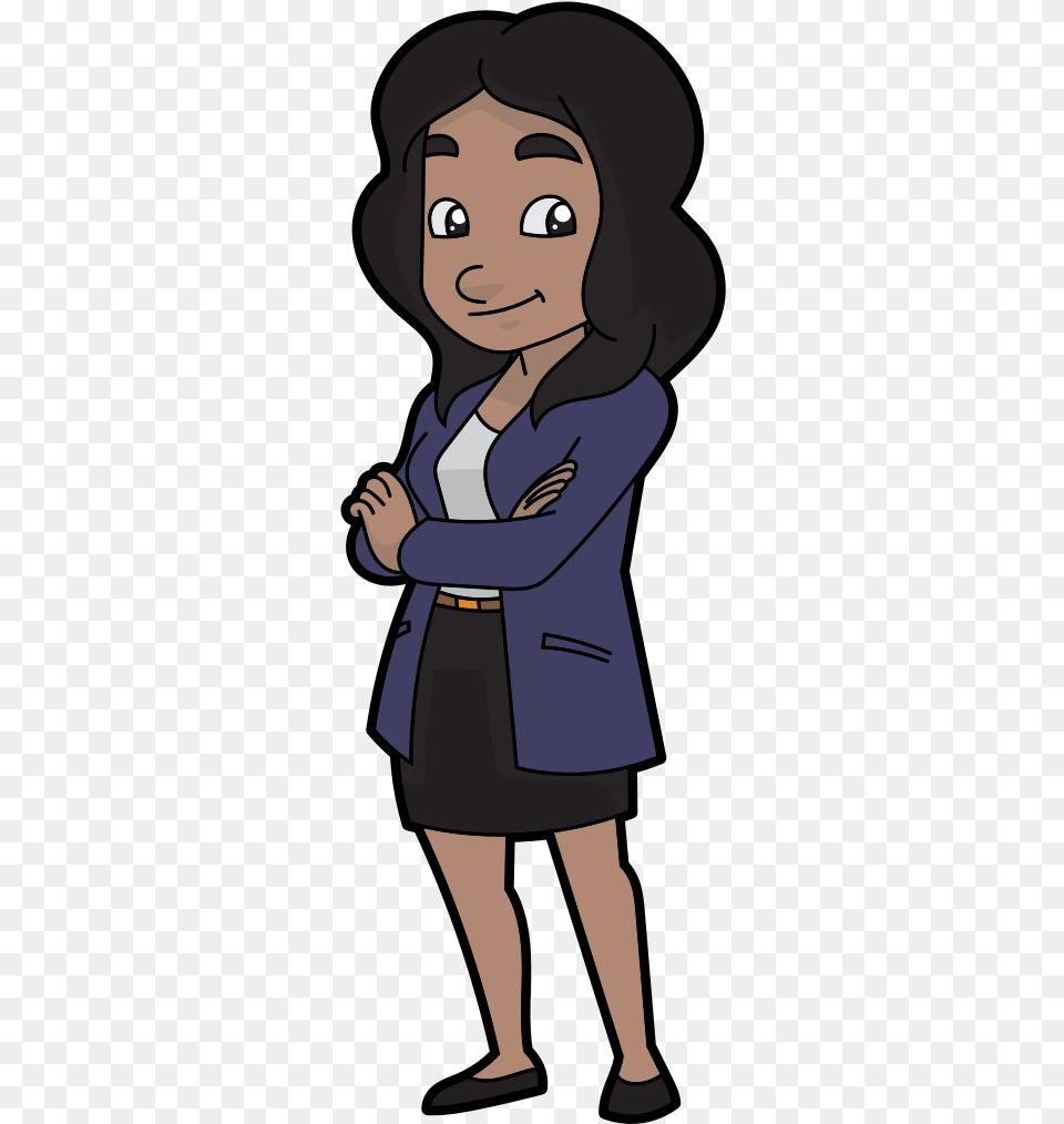 Cartoon Of A Businesswoman, Book, Publication, Comics, Adult Png