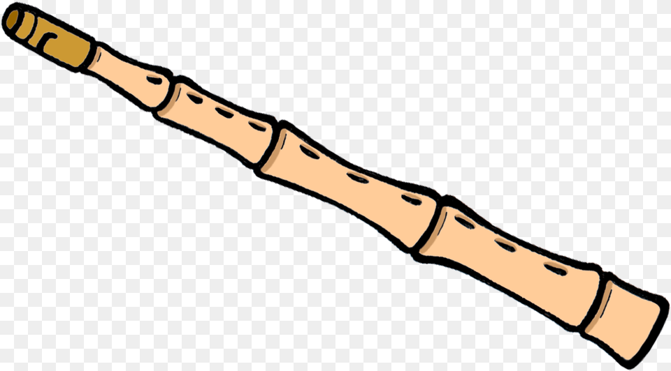 Cartoon Of A Simple Flute Flute Kids, Musical Instrument, Blade, Dagger, Knife Free Png Download