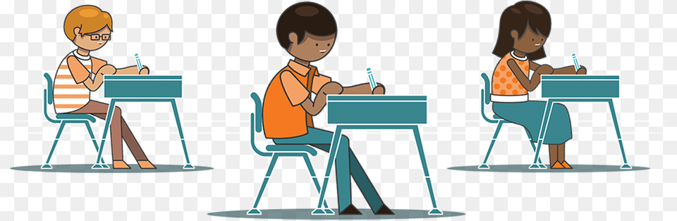 Cartoon Of Students, Baby, Person, Child, Boy Free Png