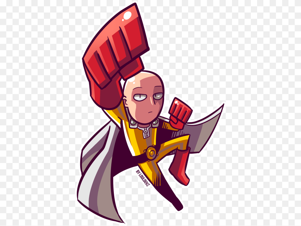 Cartoon One Punch Man, Baby, Person, Face, Head Png Image