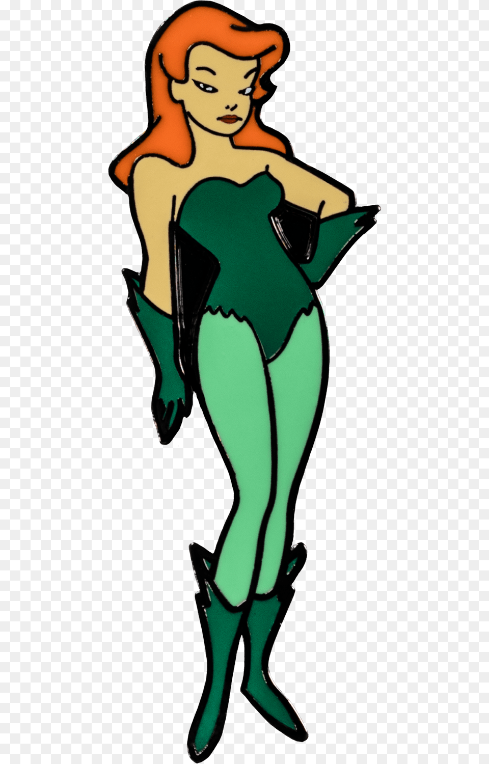 Cartoon Original Poison Ivy, Adult, Person, Female, Woman Free Png Download