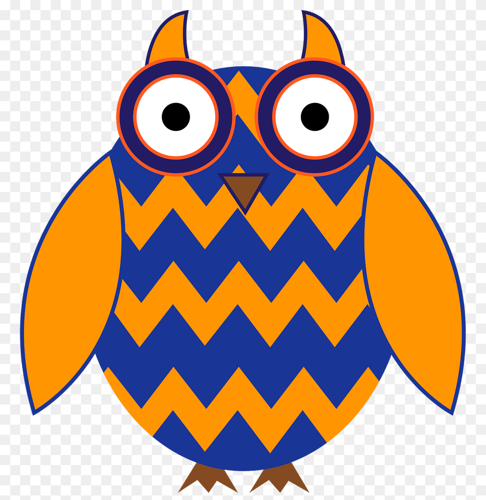 Cartoon Owl Clipart, Animal, Bird Png
