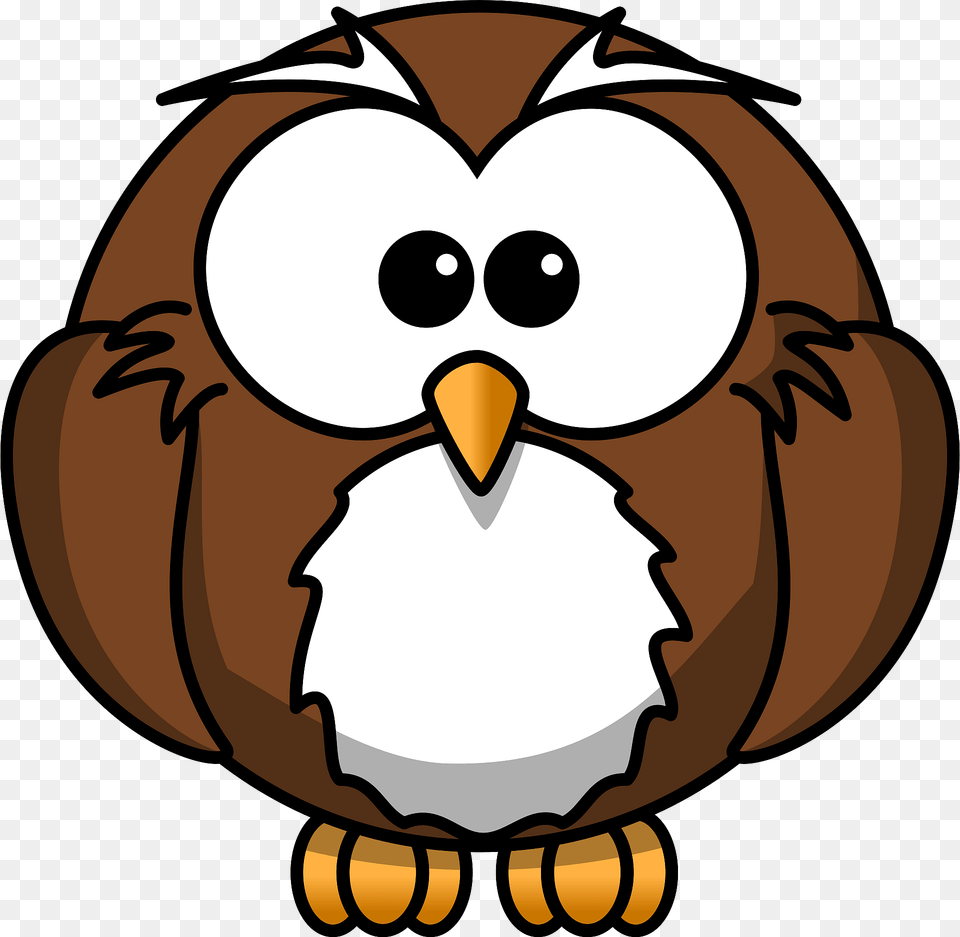 Cartoon Owl Clipart, Animal, Beak, Bird, Nature Free Transparent Png