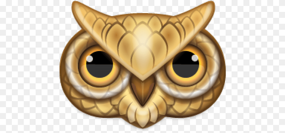 Cartoon Owl Face Inci Caps, Animal, Cat, Mammal, Pet Free Png Download