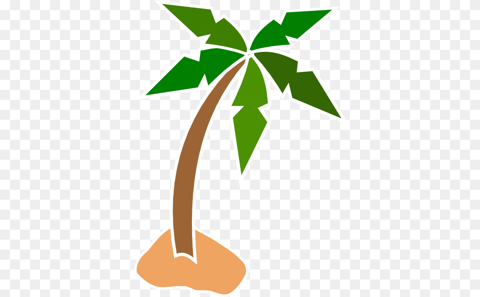 Cartoon Palm Tree 2 Icon Coconut Tree, Plant, Leaf, Palm Tree, Herbal Png Image