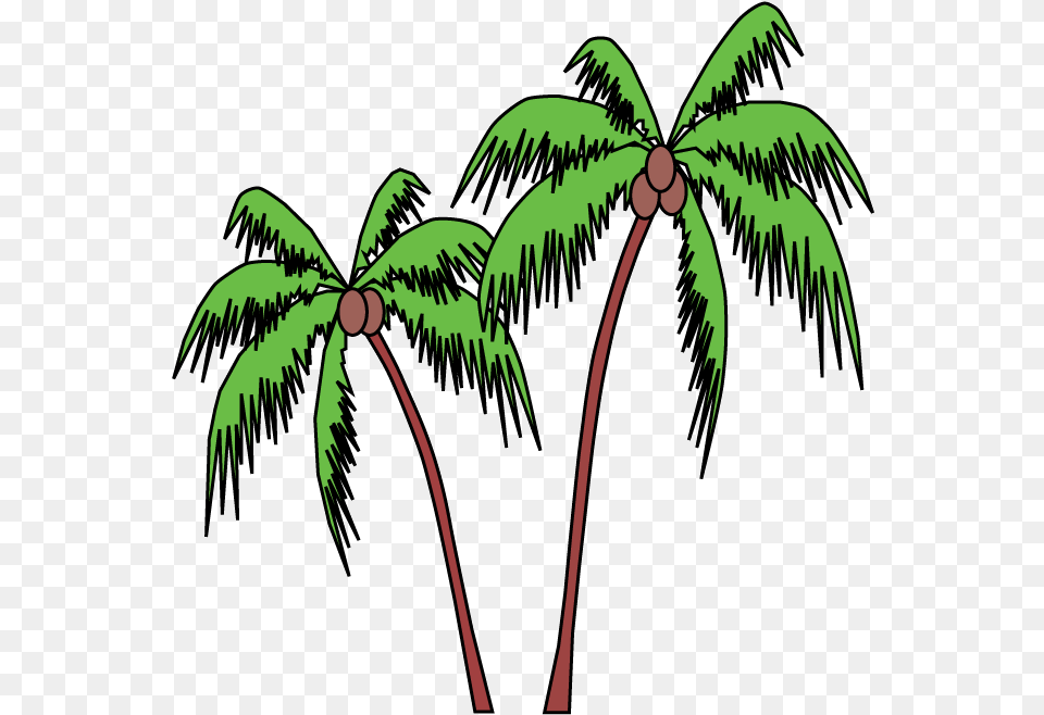 Cartoon Palm Tree Gif Clipart Clip Art Palm Tree Clipart Gif, Palm Tree, Plant, Vegetation, Animal Free Png Download