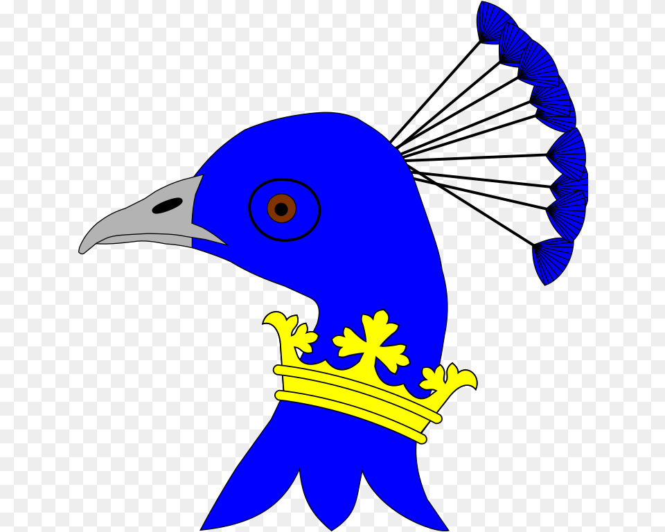 Cartoon Peacock Head, Animal, Beak, Bird, Jay Png