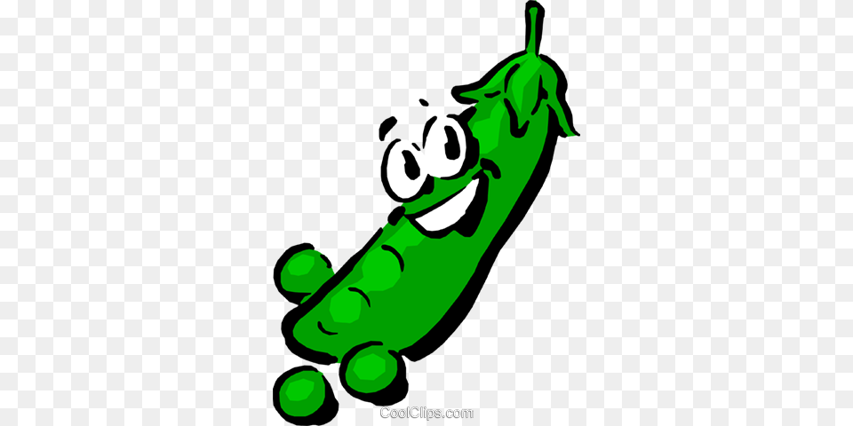 Cartoon Peas Royalty Free Vector Clip Art Illustration, Food, Produce, Pea, Plant Png