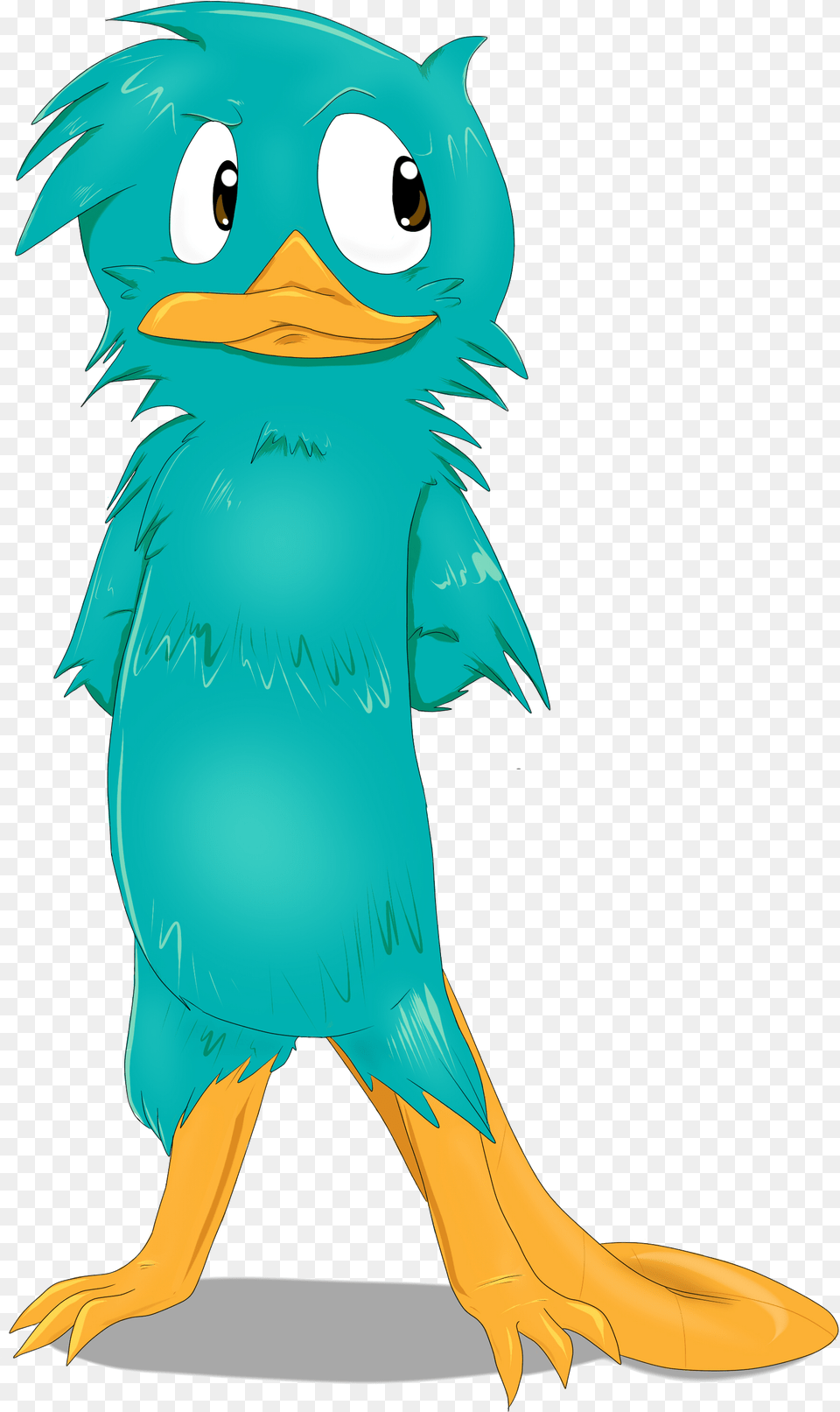 Cartoon Perry The Platapus, Animal, Beak, Bird, Fish Free Png