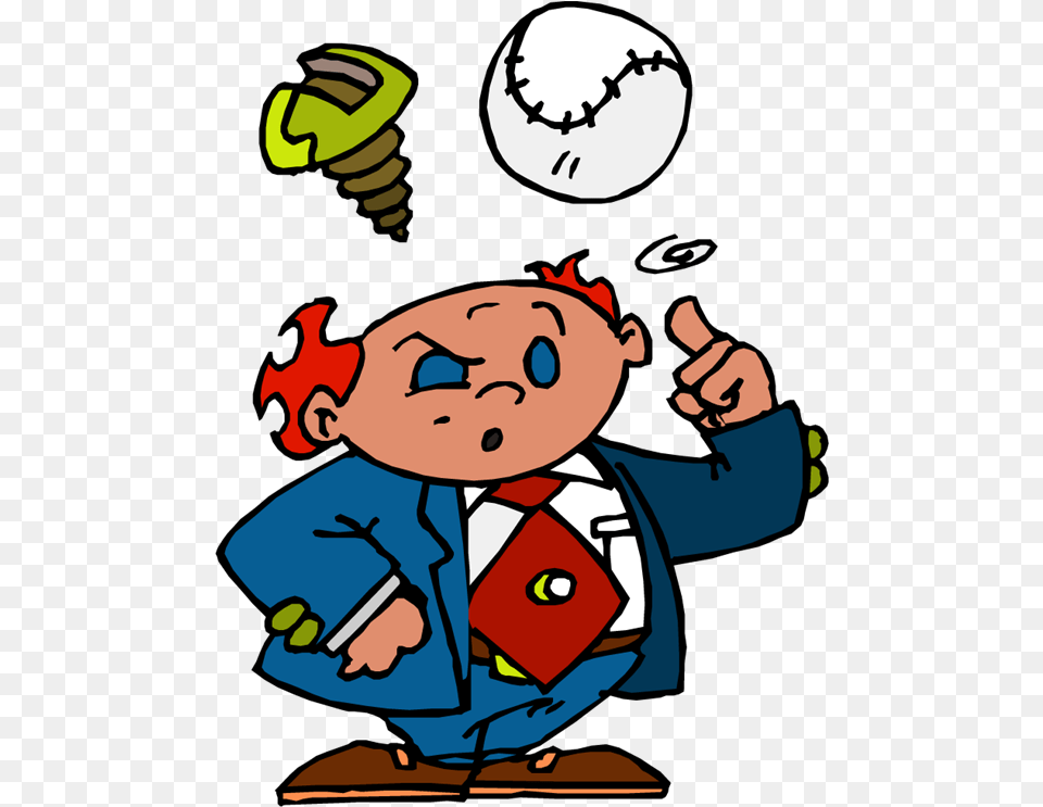 Cartoon Person Thinking Dumb Charades Clipart, Baby, Face, Head Png