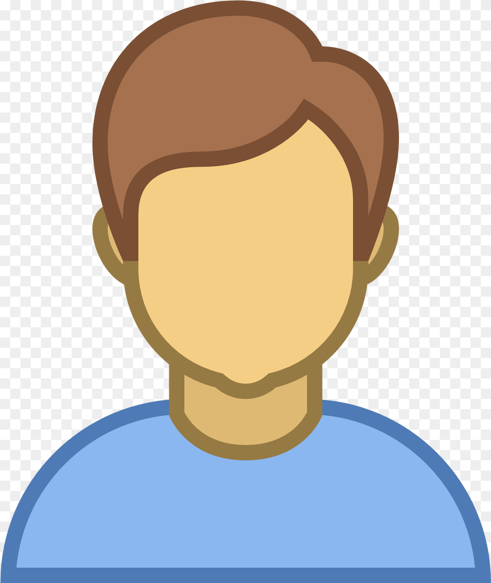 Cartoon Person Without Face Person Cartoon, Head, Baby, Body Part, Neck Free Png