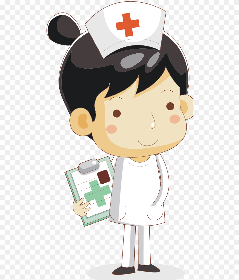 Cartoon Picture Of A Nurse Student Nurse Cartoon, Face, Head, Person Free Png