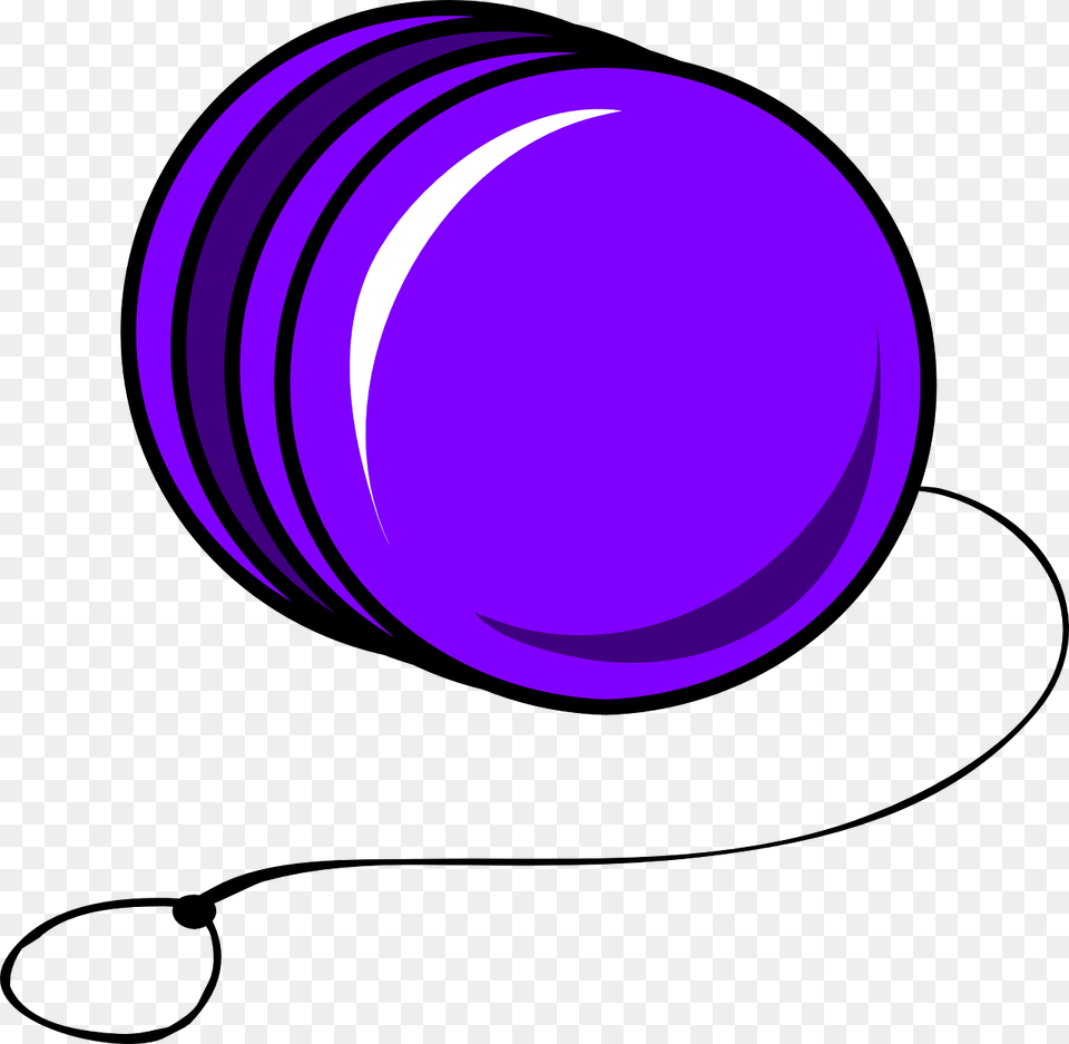 Cartoon Picture Of Yoyo, Lighting, Purple, Sphere, Astronomy Free Transparent Png
