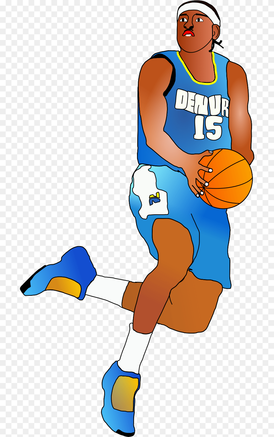 Cartoon Pictures Of Basketball Players Group, Person, Ball, Basketball (ball), Sport Free Png Download