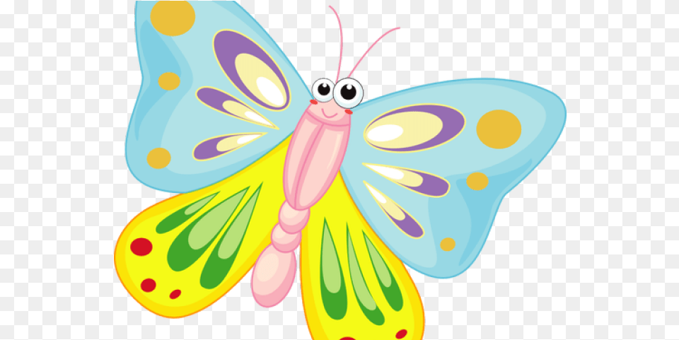 Cartoon Pictures Of Butterflies Butterfly Clipart Background, Animal Free Transparent Png