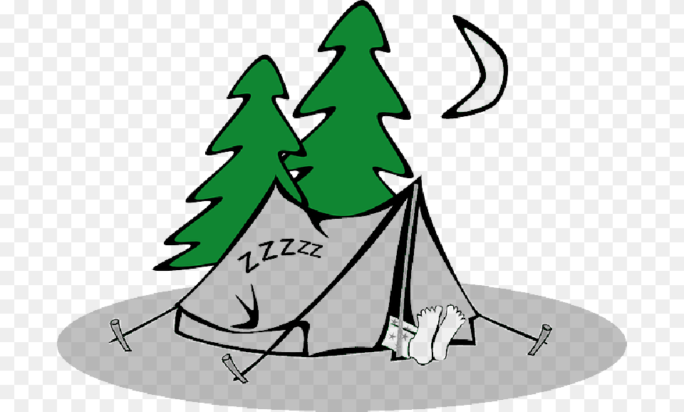 Cartoon Pictures Of People Sleeping Best Going Camping Clipart, Outdoors, Tent, Face, Head Free Png Download