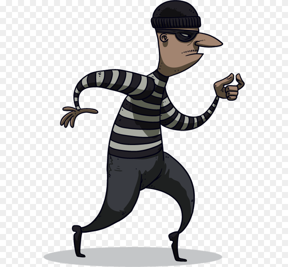 Cartoon Pictures Of Robbers Cartoon Robbers, Sleeve, Clothing, Long Sleeve, Person Free Transparent Png