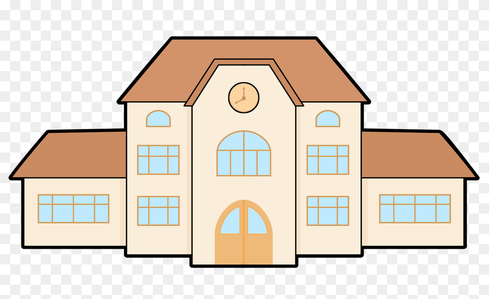 Cartoon Pictures Of School Buildings Building Clip Art Free Transparent Png