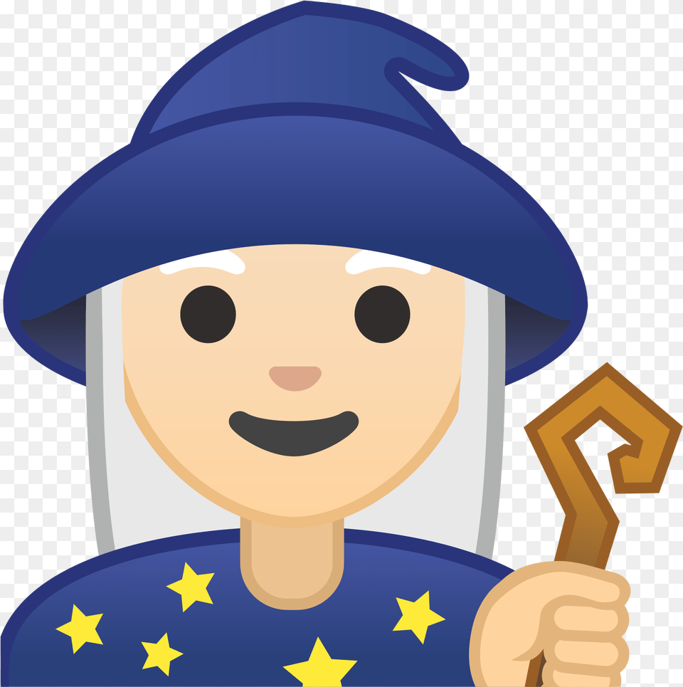 Cartoon Pie Open Male Mage Emoji, Clothing, Hat, Face, Head Png Image