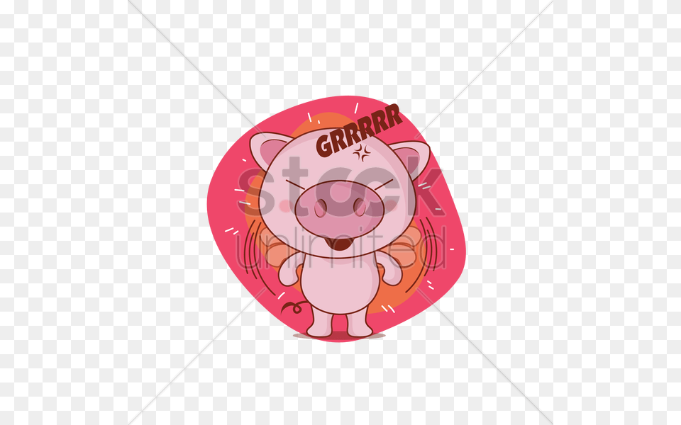 Cartoon Pig Is Frustrated Vector Image, Guitar, Musical Instrument, Plectrum Free Png Download